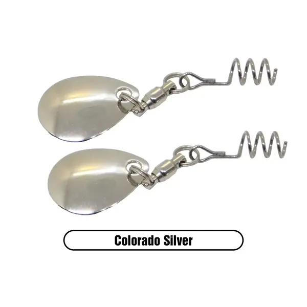 X Zone Blade Spin Colorado Silver 2-pk