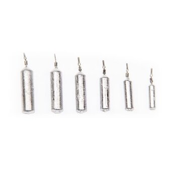 X Zone Pencil Drop Shot Weight 1/4oz 9-pk