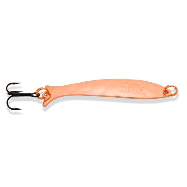 Mooselook Large Wobbler 3/8oz Copper Hammered
