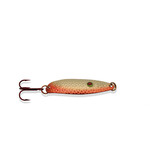 Williams Nipigon 1/3oz Spoon. Silver Nu-Wrinkle Orange