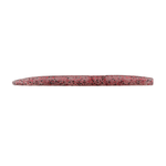 Yamamoto 5" Senko Clear/Black & Red Flake 10-pk