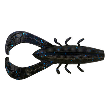 Yamamoto Nuki Bug 3.5" Black Large Blue Flack 6-pk