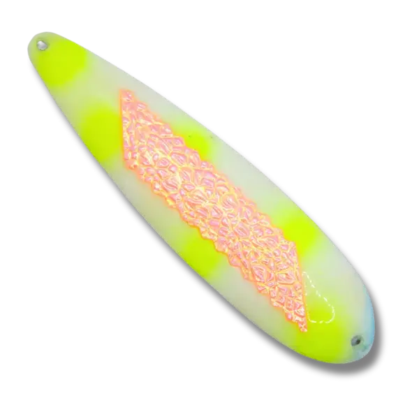 TNT Lures TNT Lures 5" Magnum Bacon & Eggs Dyna Glow