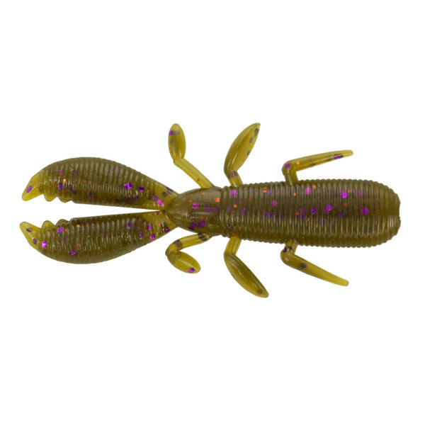 Yamamoto Yamamoto Covert Craw 2.5"  Green Pumpkin Purple Copper 10-pk