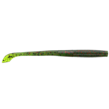 Yamamoto Kut Tail Worm 7.5" Watermelon/Black Red 5-pk