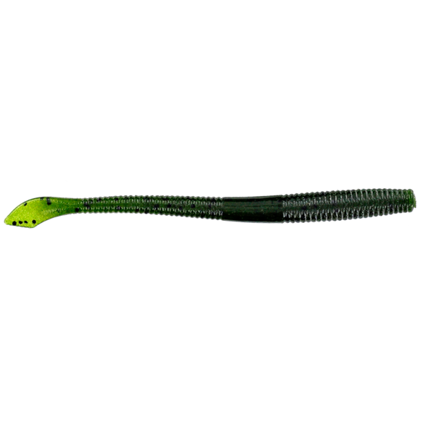 Yamamoto Yamamoto Kut Tail Worm 7.5" Green Pumpkin/Watermelon 5-pk