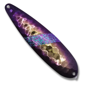 TNT Lures TNT Lures 5" Magnum Monkey Puke Purple 24K Gold