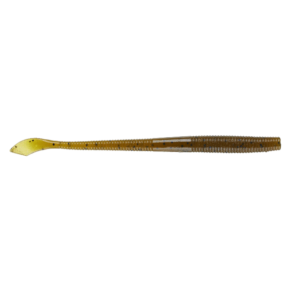 Yamamoto Yamamoto Kut Tail Worm 7.5" Green Pumpkin 5-pk