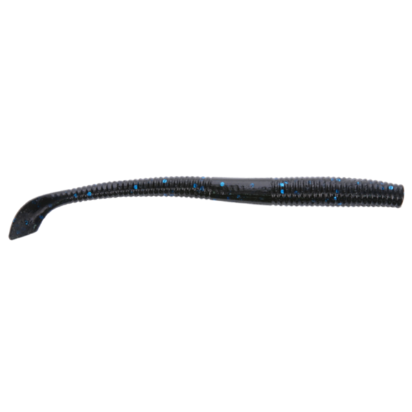 Yamamoto Yamamoto 5'' Kut Tail Worm. Black Blue Fleck