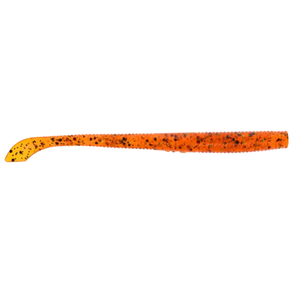 Yamamoto Yamamoto 5'' Kut Tail Worm. Black Blue Fleck