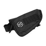 Hunters Specialties Buttstock Shell Holder w/Pouch Holds 5 Cartridges Black Polyester
