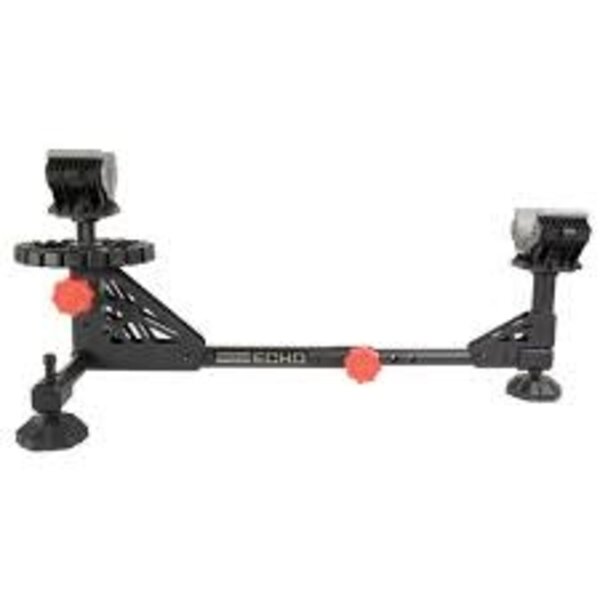 Birchwood Casey Echo Shooting Rest Black SteelRed Accents NonSlip Rubber Feet