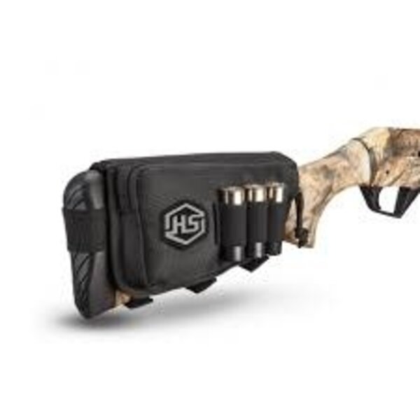 Hunters Specialties Shell Holder Shotgun Holds 3 Rounds Black Polyester