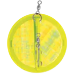Luhr Jensen Dipsy Diver Size 1 Chartreuse/Silver Bottom Moonjelly Reg. $24.99