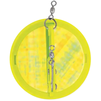Luhr Jensen Dipsy Diver Size 1 Chartreuse/Silver Bottom Moonjelly Reg. $24.99
