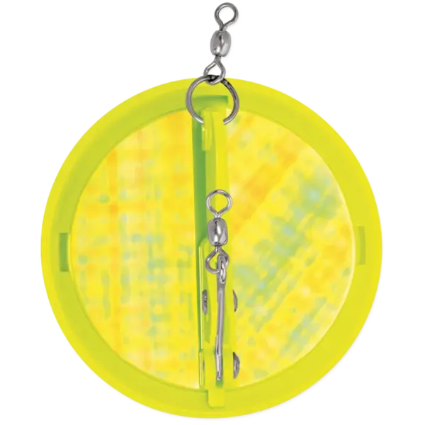 Luhr Jensen Dipsy Diver Size 1 Chartreuse/Silver Bottom Moonjelly Reg. $24.99