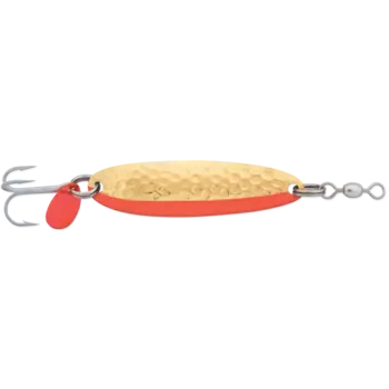 Luhr Jensen Krocodile 3/16oz Hammered Brass/Fire Reg. $7.99