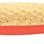 Luhr Jensen Krocodile 1/6oz Hammered Brass/Fire Reg. $7.99