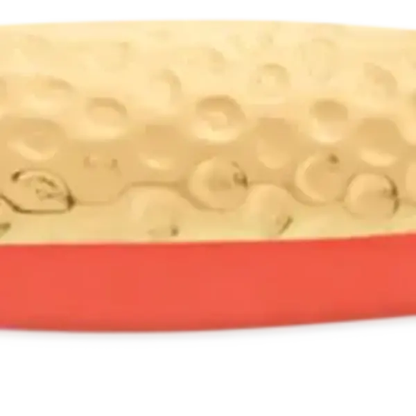 Luhr Jensen Krocodile 1/6oz Hammered Brass/Fire Reg. $7.99