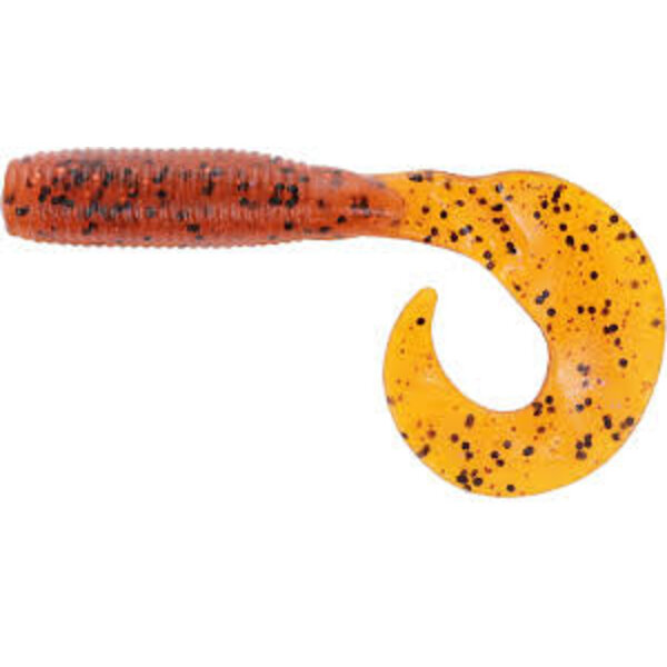 Yamamoto Super Tail Grub 5" Cinnamon Black Flake 20-pk