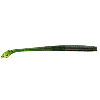 Yamamoto 5'' Kut Tail Worm. Watermelon/Black Red