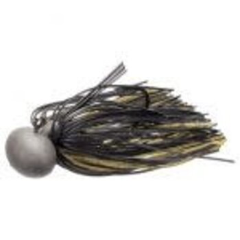Keitech Keitech Tungsten Model II V2 Football Jig 1/2oz Green Pumpkin/Black