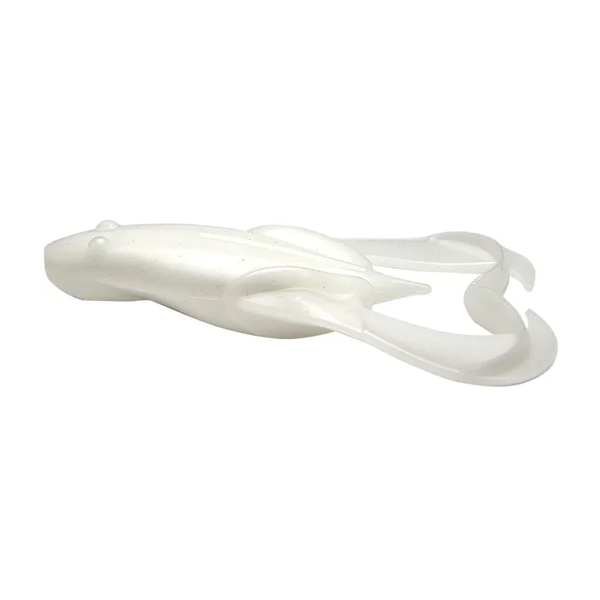 Keitech Noisy Flapper Frog 3.5" White 5-pk