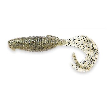 Keitech Keitech Flapper Grub 4' Silver Shad  7pk
