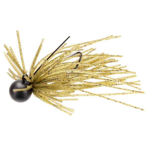 Keitech MJ332101 Mono Spin Jig, Green Pumpkin, 3/32oz