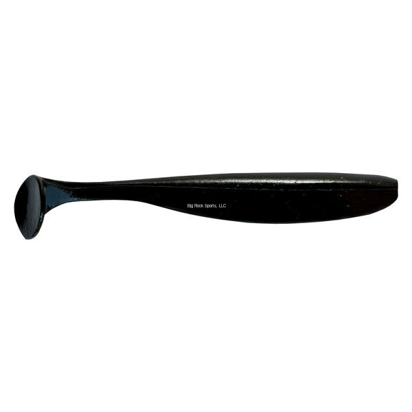 Keitech Easy Shiner 4" Black 7-pk