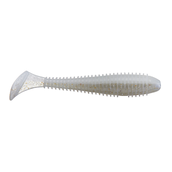 Keitech Swing Impact Fat 3.8" Smokin White 6-pk