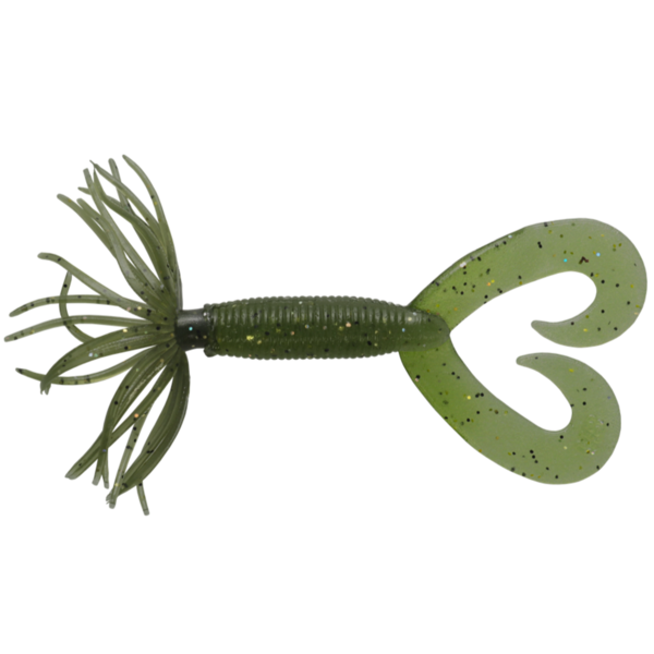 2.5" Double Tail Hula Grub