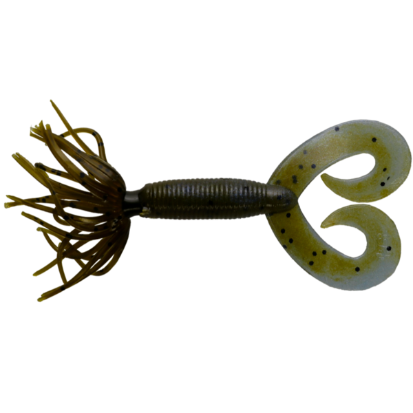 2.5" Double Tail Hula Grub