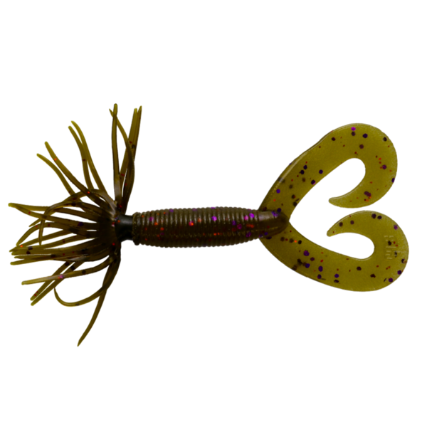 2.5" Double Tail Hula Grub