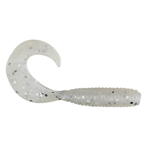 Yamamoto Super Tail Grub 5" Blue Pearl Silver Flake 20-pk