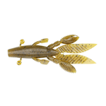 Yamamoto Large Flappin Hog. Green Pumpkin Black Flake 5-pk