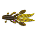 Yamamoto Large Flappin Hog. Green Pumpkin Purple Copper 5-pk