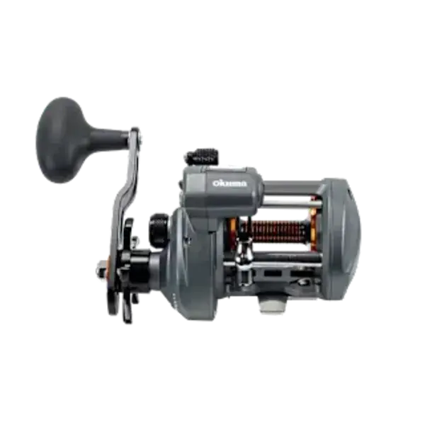 Okuma Coldwater 20DLA Linecounter Trolling Reel. Left Hand