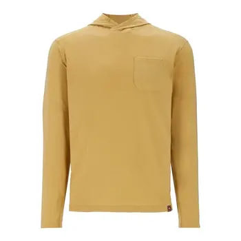 Simms M's Glades Hoody Baltic Amber Heather Medium - Reg. $124.99