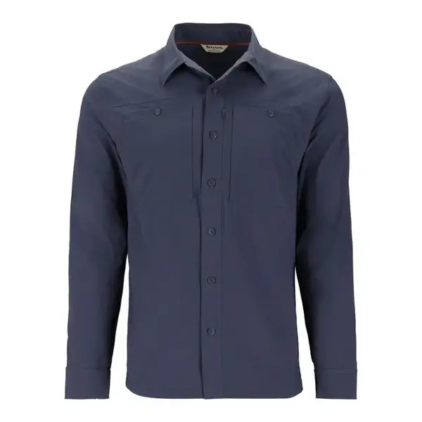 Simms  M's Flyover Shirt Selvedge Medium - Reg. $214.99