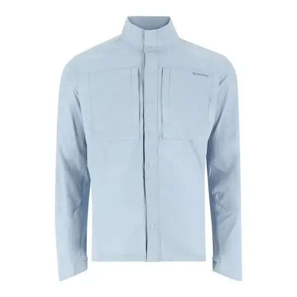Simms M's Latitude Bi Comp Shirt  Steel Blue Medium - Reg. $199.99