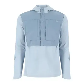 Simms M's Latitude Bi Comp Hoody Steel Blue/Albacore Medium - Reg. $219.99