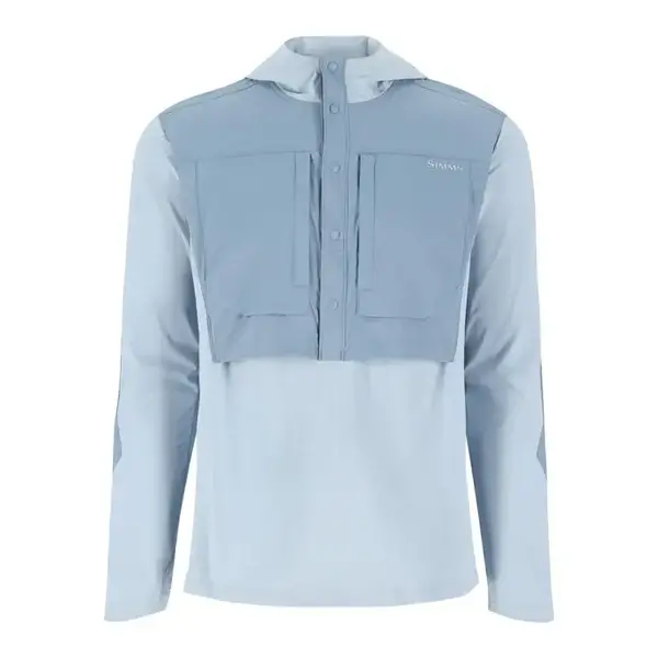 Simms  M's Latitude Bi Comp Hoody Steel Blue/Albacore Medium - Reg. $219.99