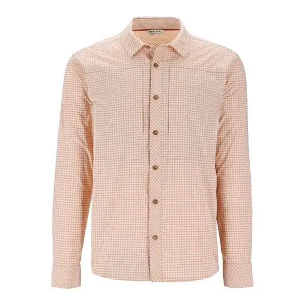 Simms  M's Stone Cold LS Shirt Antigua Stone Cold Check Medium - Reg. $164.99