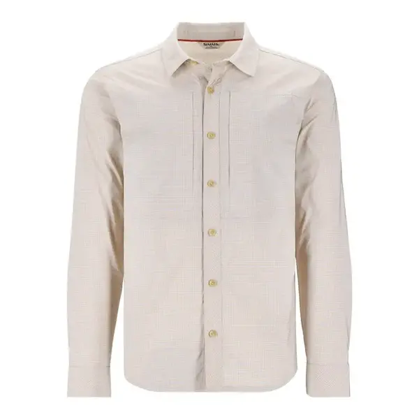 Simms M's Stone Cold LS Shirt Bimini Stone Cold Check Medium - Reg. $164.99