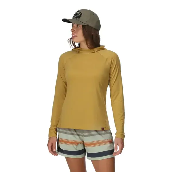 Simms W's Glades Hoody Baltic Amber Heather Medium - Reg. $124.99