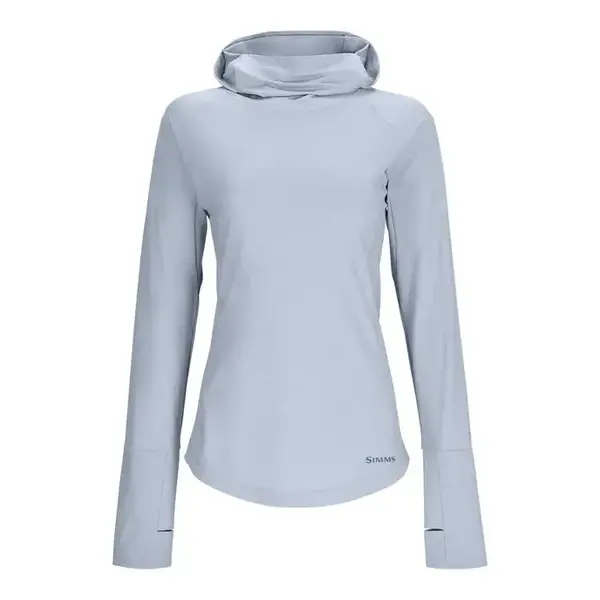 Simms W's SolarFlex Cooling Hoody Steel Blue Medium - Reg. $149.99