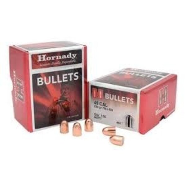 Hornady Interlock 45 Cal .458 350gr FP Bullets 100 Ct
