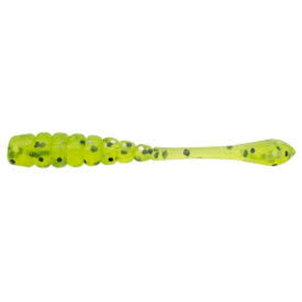 Euro Tackle Micro Finesse Eurogrub 1.4" Chartreuse 8pk