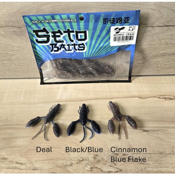 Seto Baits 3.2" Mondo Craw